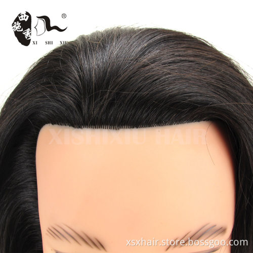 Low Cost Best Quality 100% Human Hair Training Head Stand For Salon Practice